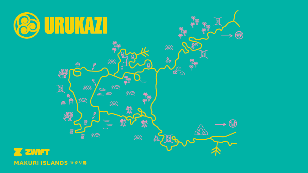 Zwift Urukazi Road Expansion