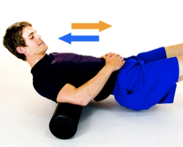 5 Best Cycling Mid-Back Muscle Exercises foam roller