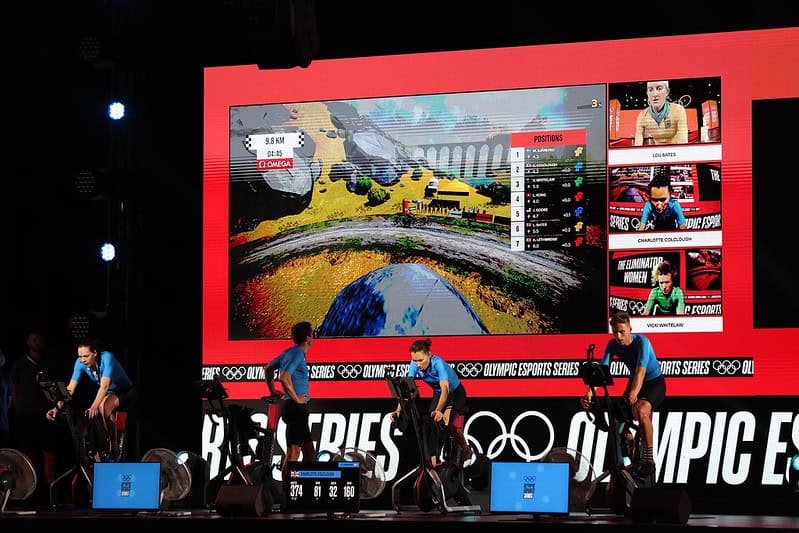 Cycling Esports Olympics Esports Games - IOC on stage