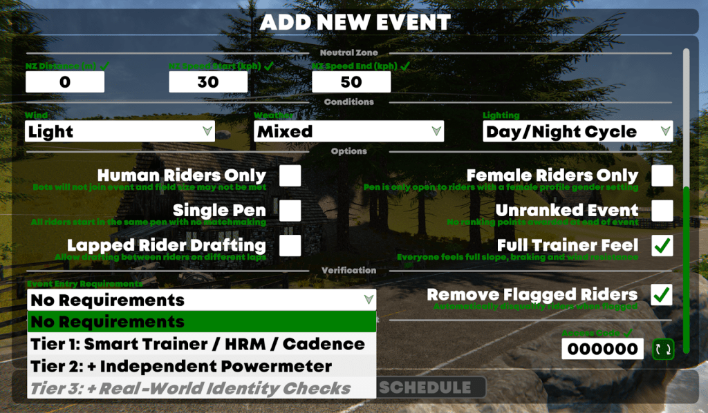 cycling esports Platform indieVelo performance verification hardware requirements