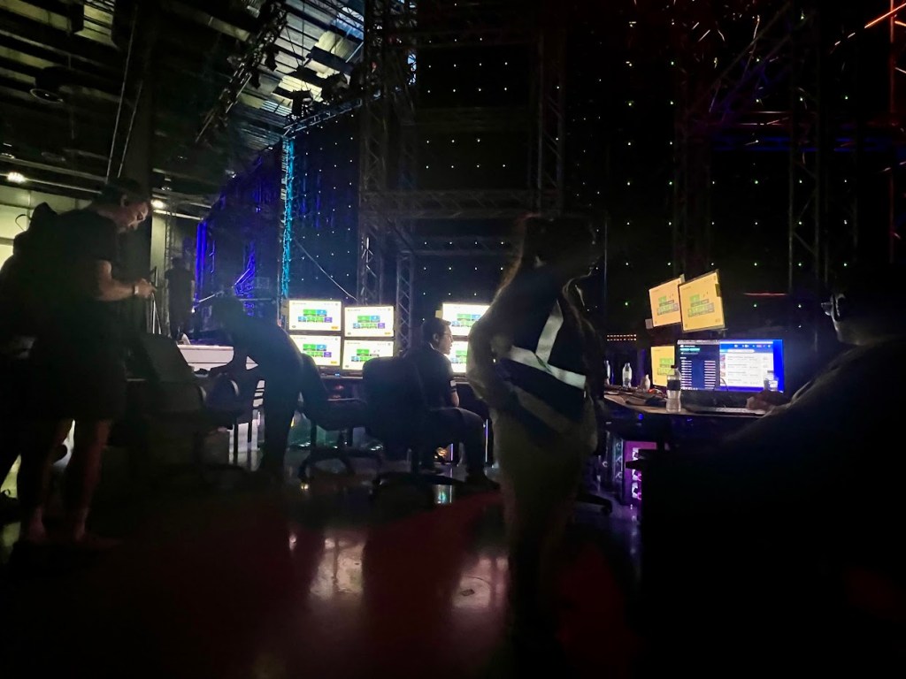 Cycling Esports World Championship Final Broadcast production studio