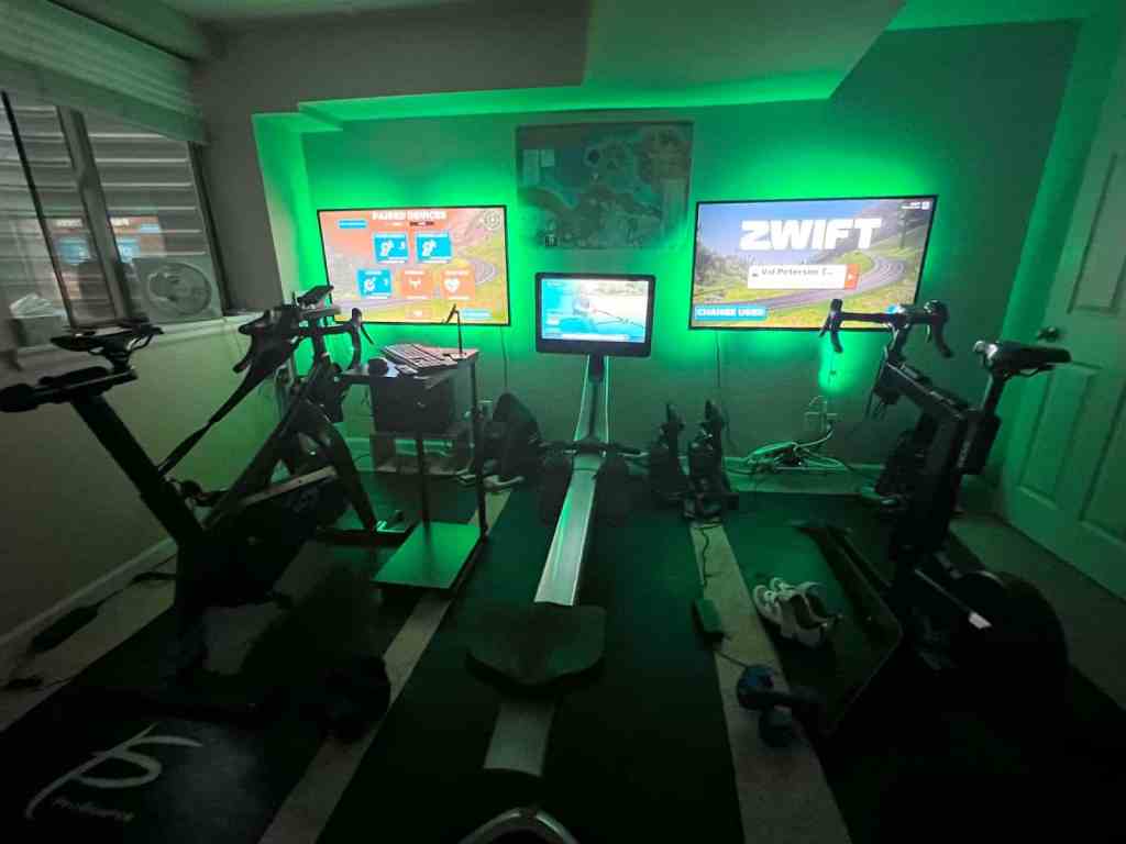 indoor cycling gym
