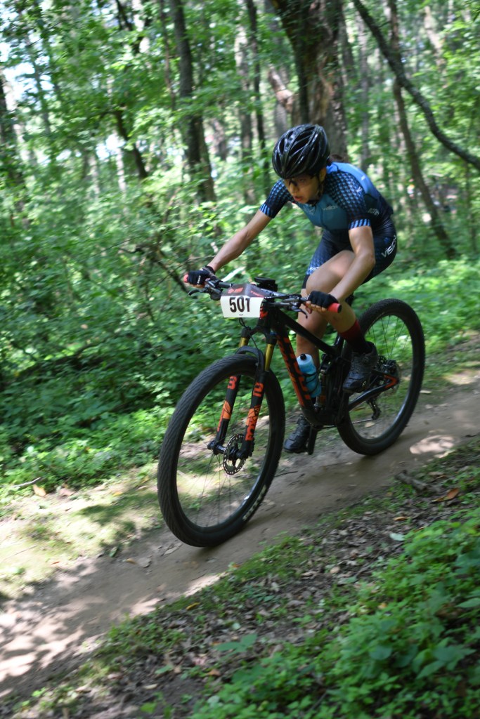Elite Cyclist Gabriela Guerra MTB Race