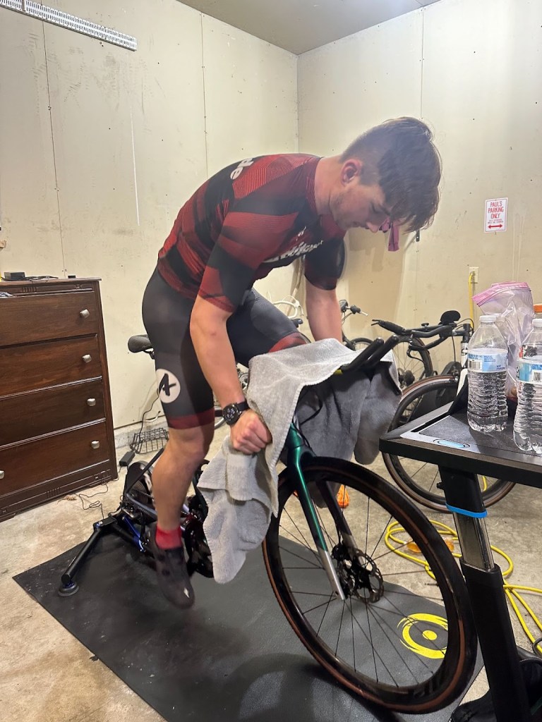 Elite Cyclist Hayden Pucker Esports Sprinting