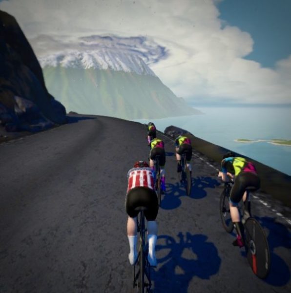 Elite Cyclist Jenn Real Virtual Cycling