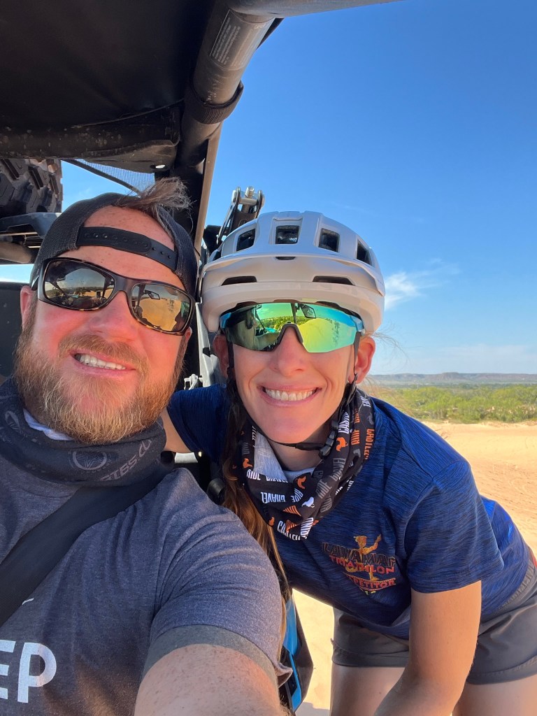 Elite Cyclist Jenn Real and Husband