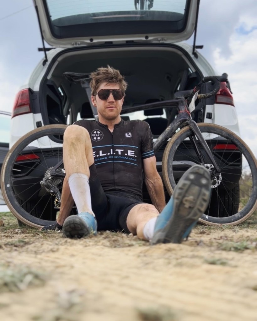 Elite Cyclist Tom Corrigan