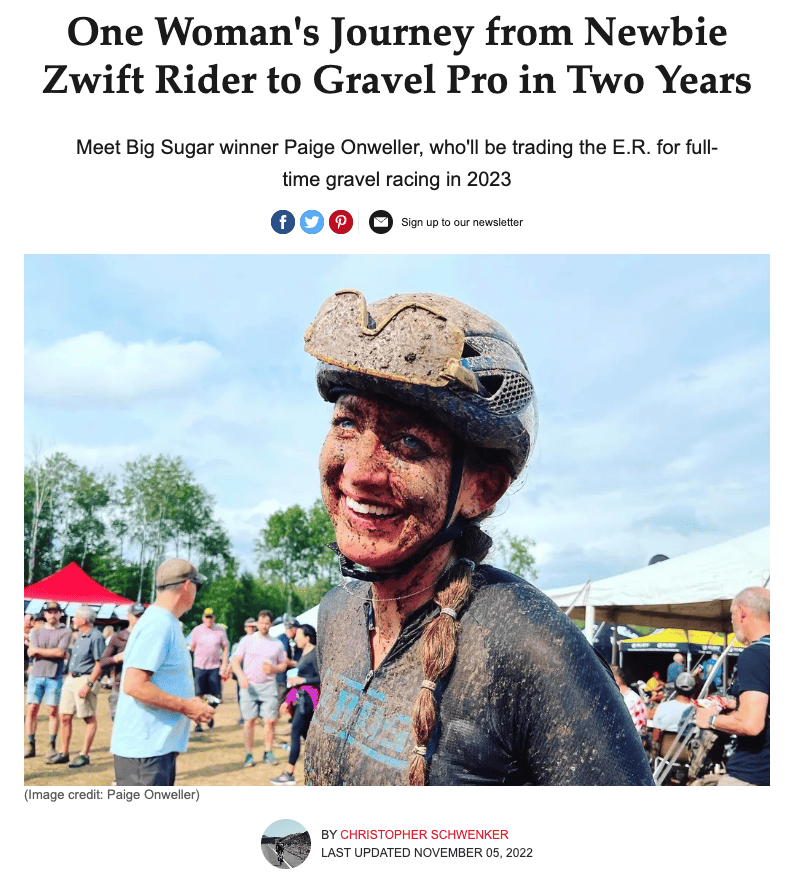 Freelance Publication Cycling Weekly 11-5-22