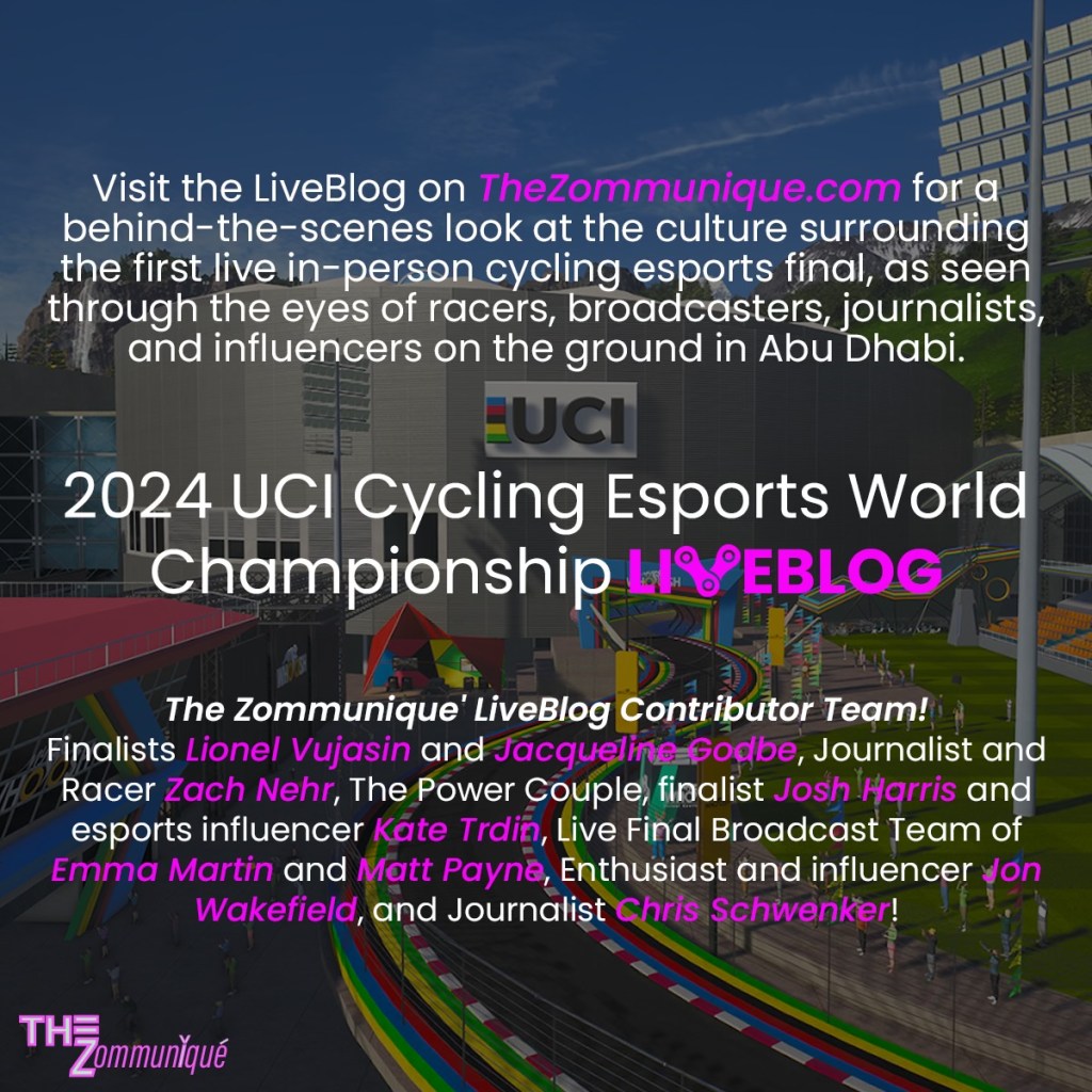 UCI Cycling Esports World Championship LiveBlog