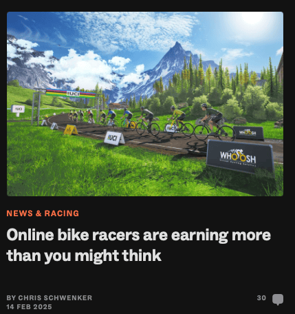 Online Bike Racers are making more than you think Escape Collective