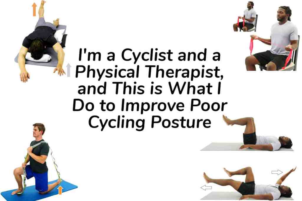 Herniated Discs in Cyclists posture image
