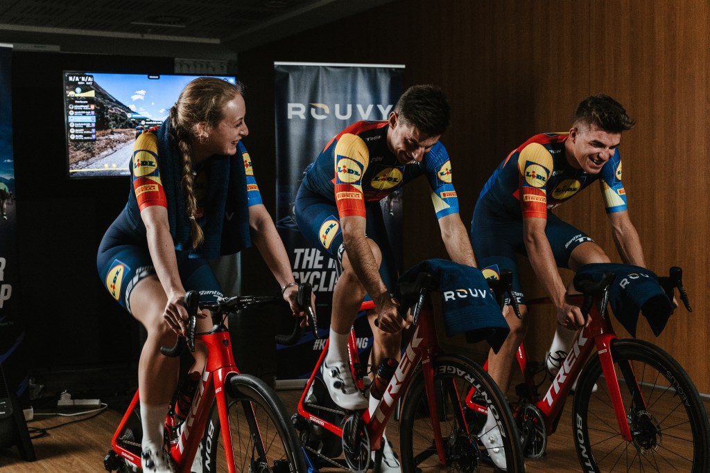 ROUVY Partners with WorldTeam Lidl-Trek