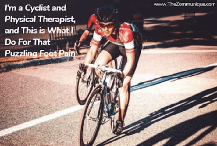Foot pain when cycling image