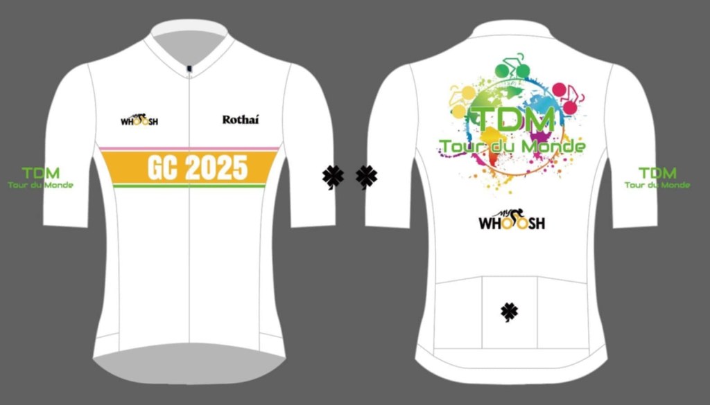 Tour du Monde 2025 KOM jersey