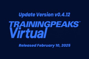 Training Peaks Virtual Update v0.4.12
