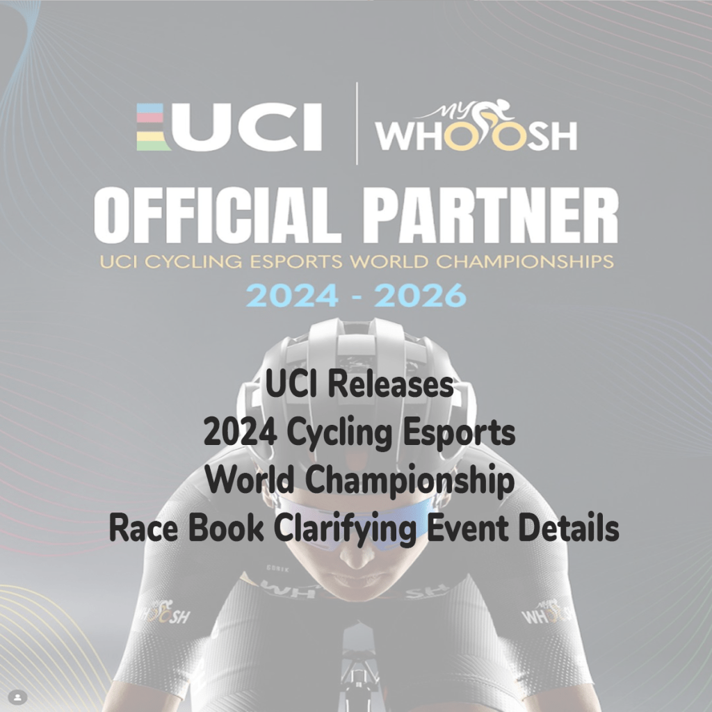 UCI Releases 2024 Cycling Esports Rule Book