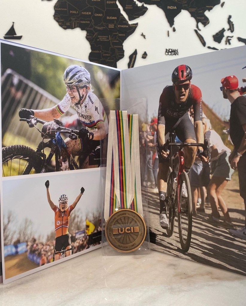 USA Cycling Esports National Champion Jacquie Godbe’s 2024 New Year’s Cycling Resolutions UCI medal