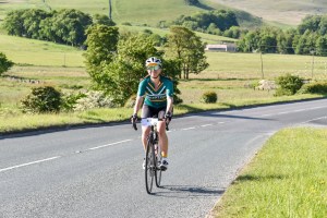 Hollie Burgin on the road