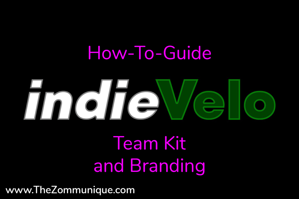 indieVelo How-to-Guide-Team Kit and Branding