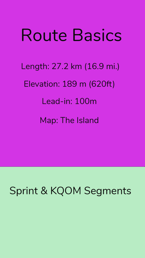 indieVelo Loop the Loop Route Basics