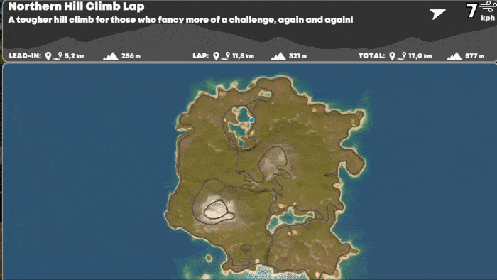 indieVelo Northern Hill Climb Lap