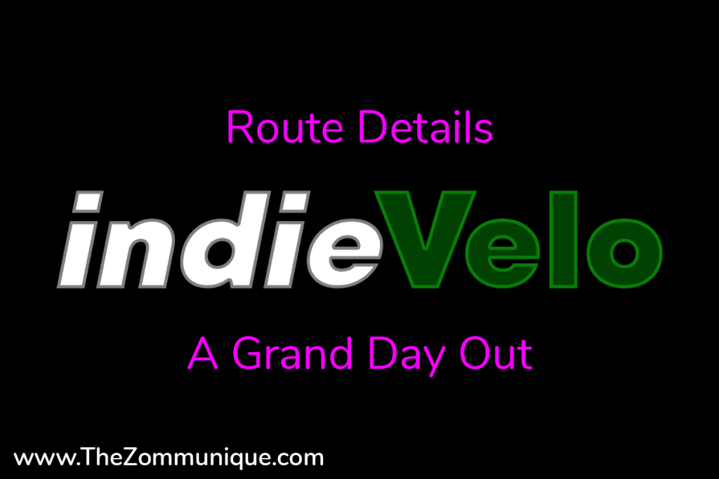 indieVelo A Grand Day Out Route Description
