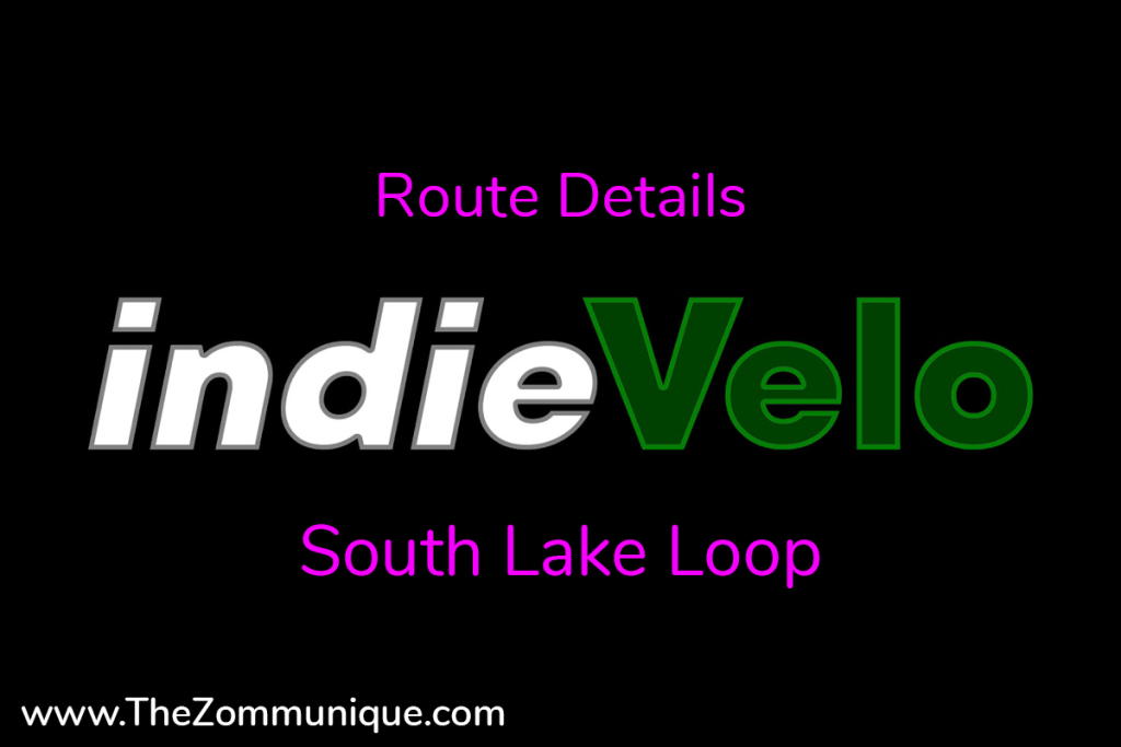 indieVelo Route Details South Lake Loop