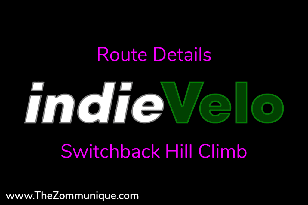 indieVelo Route Details Switchback Hill Climb