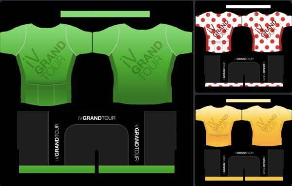 indieVelo Stage Race - Leader Jerseys