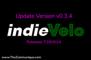 indieVelo Update v0.3.4