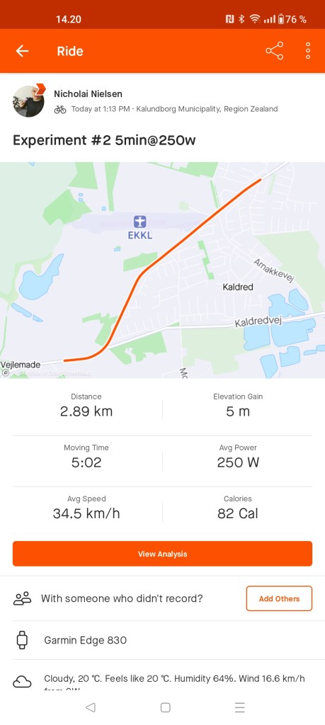 indieVelo vs. Zwift speed comparison Strava