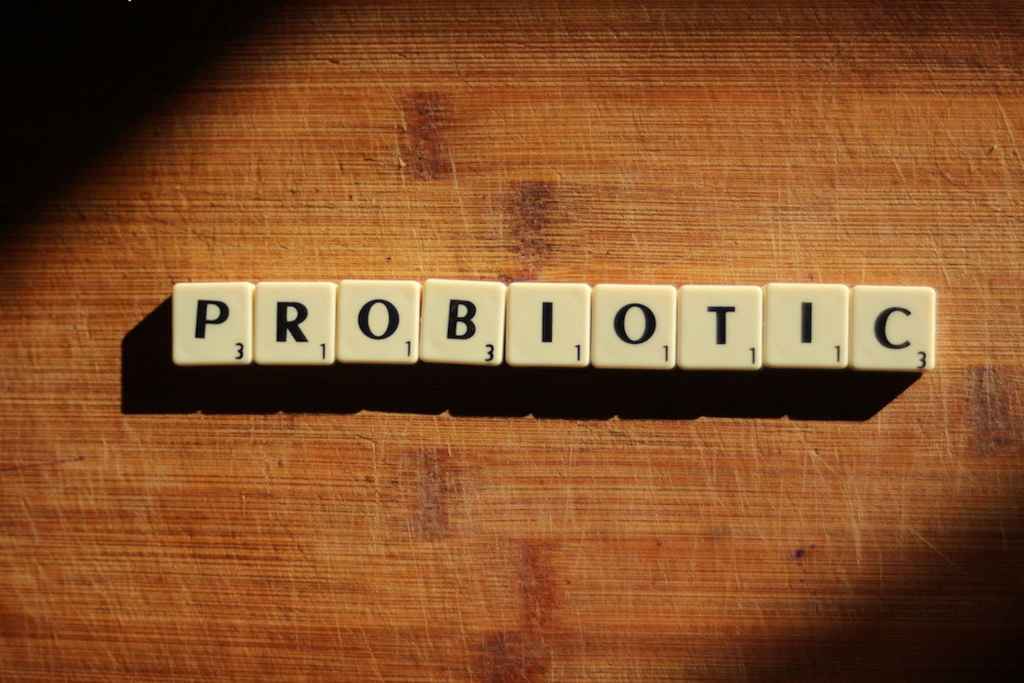 probiotic benefits smelled out in letters